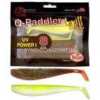 Силиконова рибка Quantum Q Paddler Power Packs UV 8 см - Motoroil и Citrus Shad Силиконова рибка Quantum Q Paddler Power Packs UV 8 см - Motoroil и Citrus Shad
